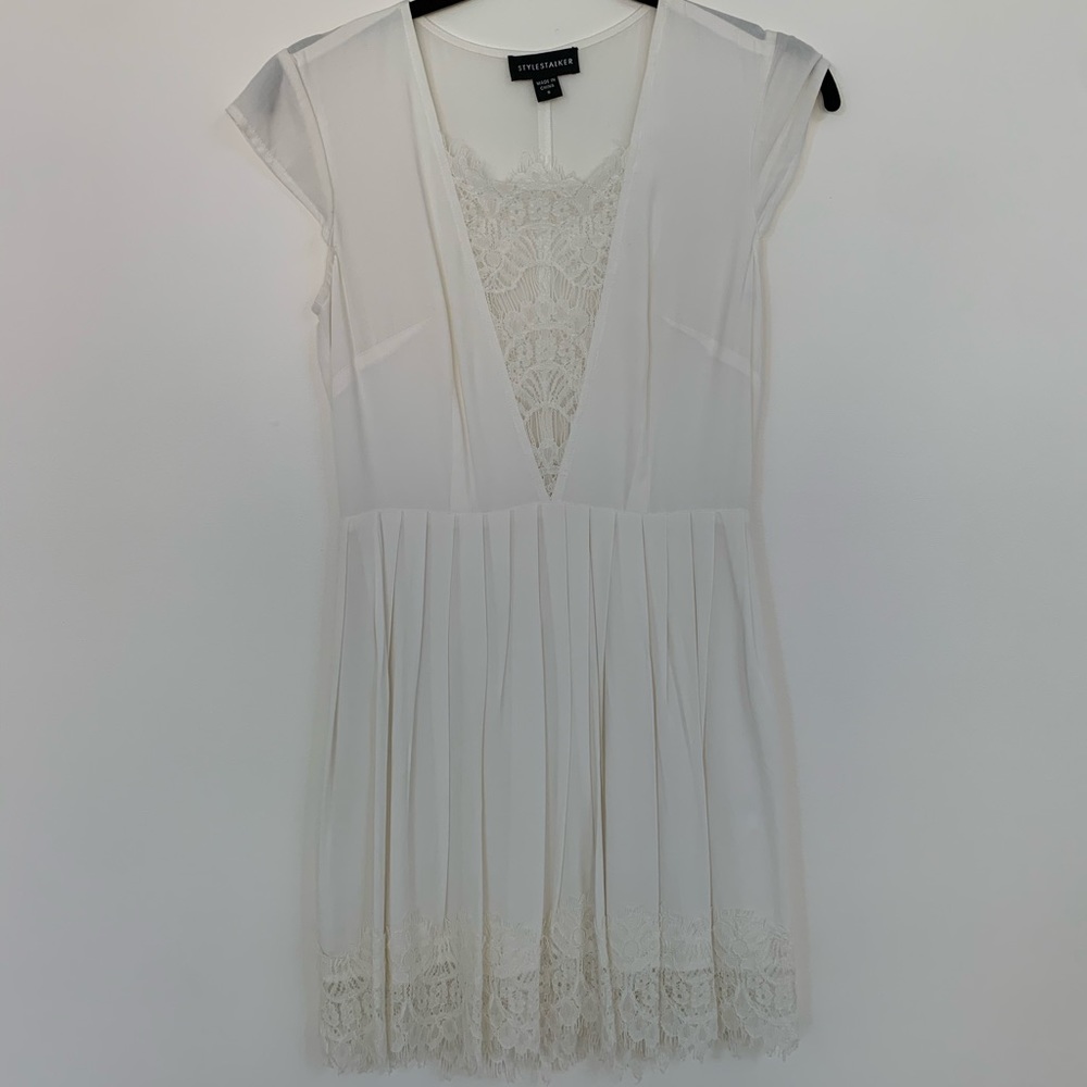 White dress